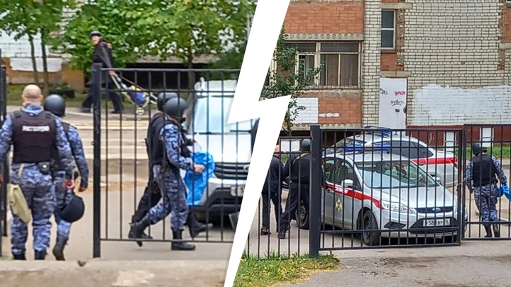 «Бегает вооруженный мужчина»: к школе в Ярославле стянулась Росгвардия