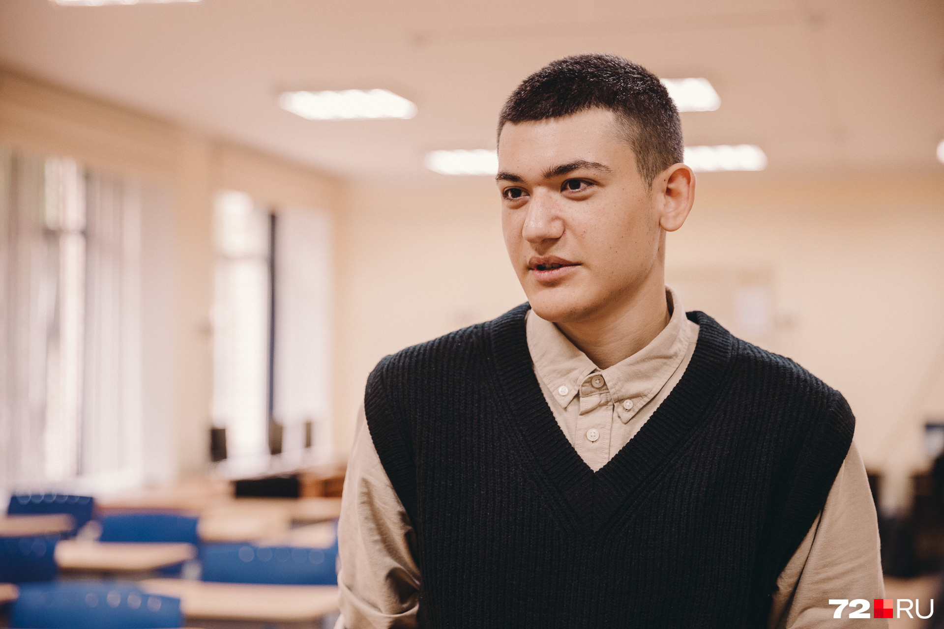 Давид Багиев, одиннадцатиклассник. Планирует стать IT-специалистом