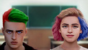 «А ты че, правда зеленый?» Младшеклассники красят волосы в яркие цвета — как к этому относятся родители и учителя