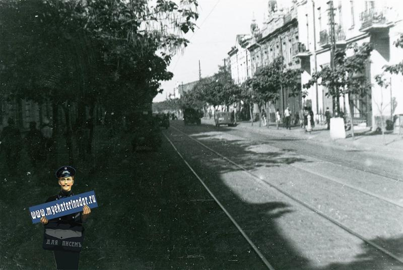 На улице Красной (между Горького и Пашковской), 22 сентября 1942 года
