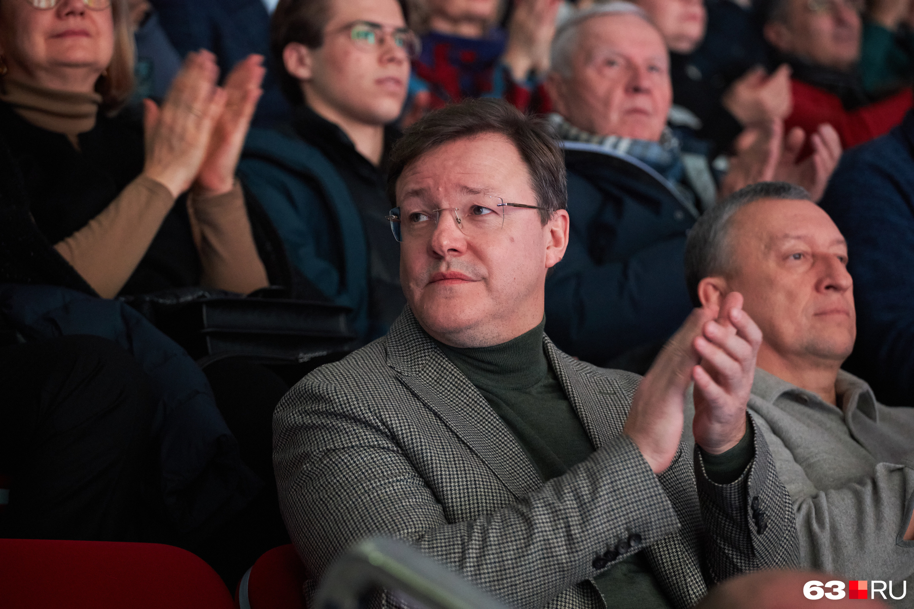 Губернатор Самарской области Дмитрий Азаров и зампред правительства Александр Фетисов Губернатор Самарской области Дмитрий Азаров и зампред правительства Александр Фетисов