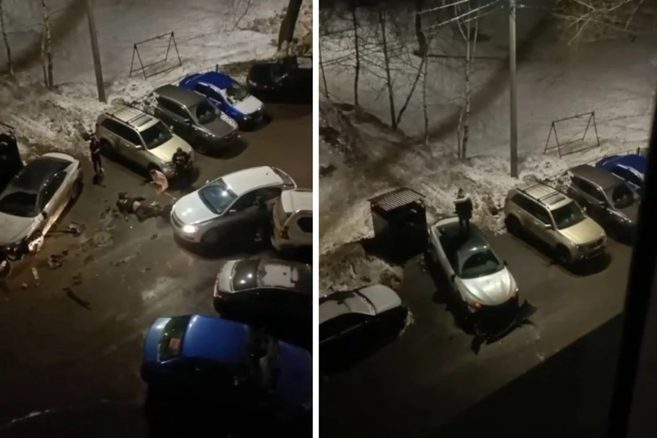 Любовь и ревность в Нижнем Новгороде. Женщина сбила двух мужчин, протаранила 7 машин и отпинала пострадавшего