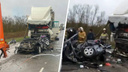 На трассе Ростов — Волгодонск грузовик врезался в иномарку. Трое погибли
