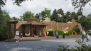 Новосибирский зоопарк построит новую детскую площадку с бонсай и гамаками — разглядываем эскиз