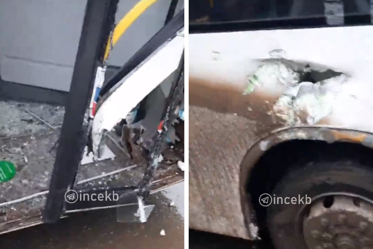 На проспекте Космонавтов автобус врезался в эвакуатор: одну из пассажирок доставили в больницу