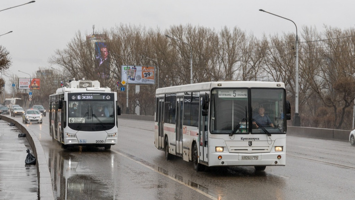 Красноярская мэрия попросила брать наличные для оплаты проезда в автобусах