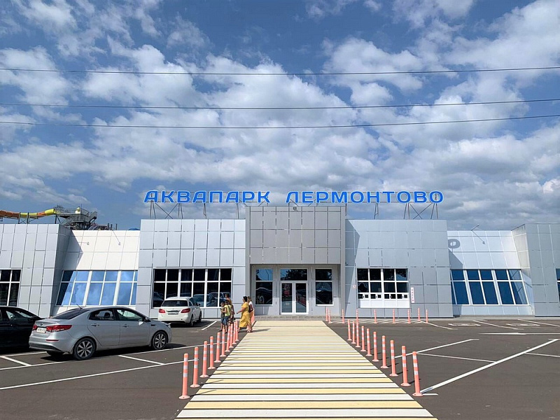 Так выглядит вход в развлекательный комплекс Так выглядит вход в развлекательный комплекс