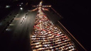 Приехало 700 машин: красноярская елка из автомобилей стала самой большой в России