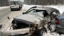 На трассе в Челябинской области в столкновении трех машин погибла <nobr class="_">23-летняя</nobr> водитель «Лады»