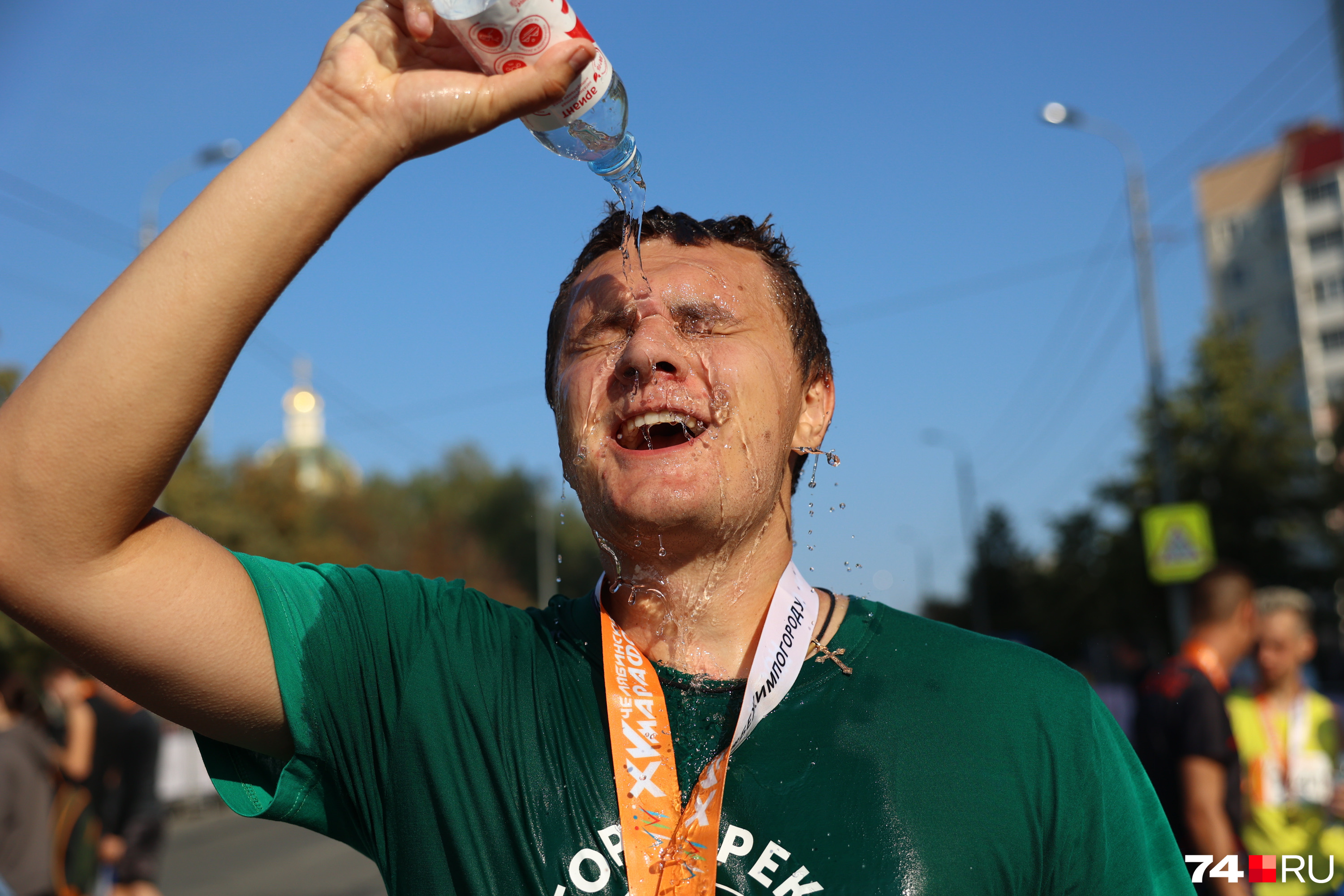 На 10, 21 и 42 километра На 10, 21 и 42 километра