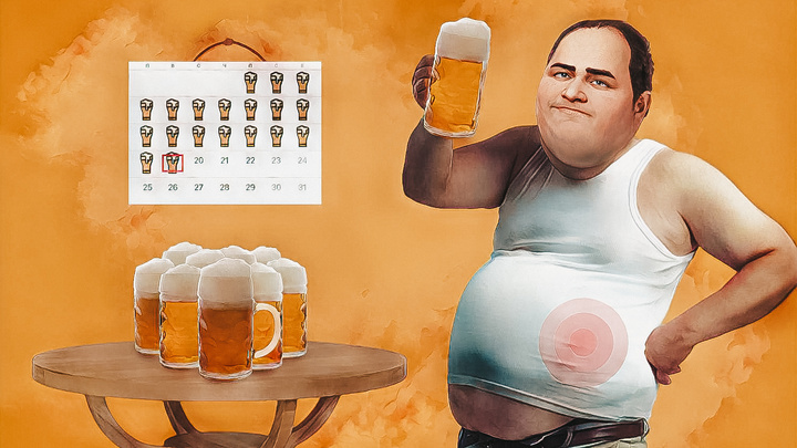 «Мужчины становятся похожи на женщин»: что будет, если пить пиво каждый день (отвечают врачи)