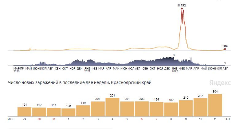 Статистика в Красноярском крае