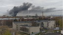 Резервуар с нефтепродуктами загорелся в промзоне Сормовского района