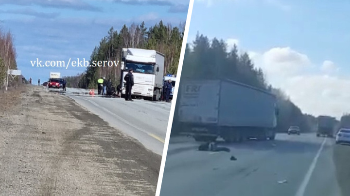На Серовском тракте пешеход погиб под колесами грузовика