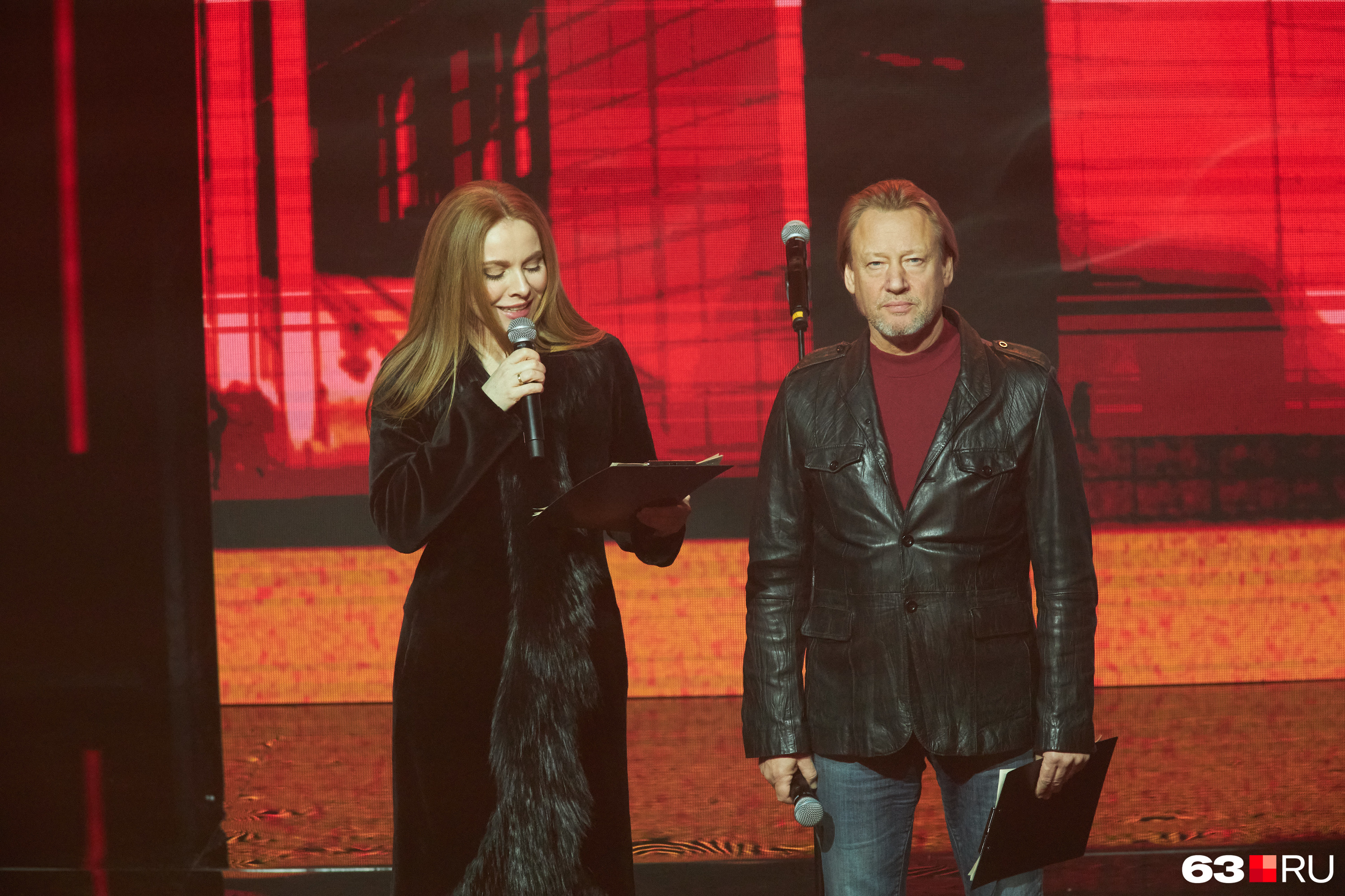 Екатерина Гусева и Дмитрий Харатьян