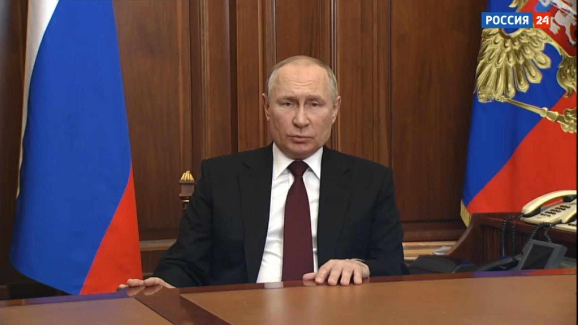 Обращение Владимира Путина к россиянам 21 февраля 2022 года - 21 февраля  2022 - Фонтанка.Ру