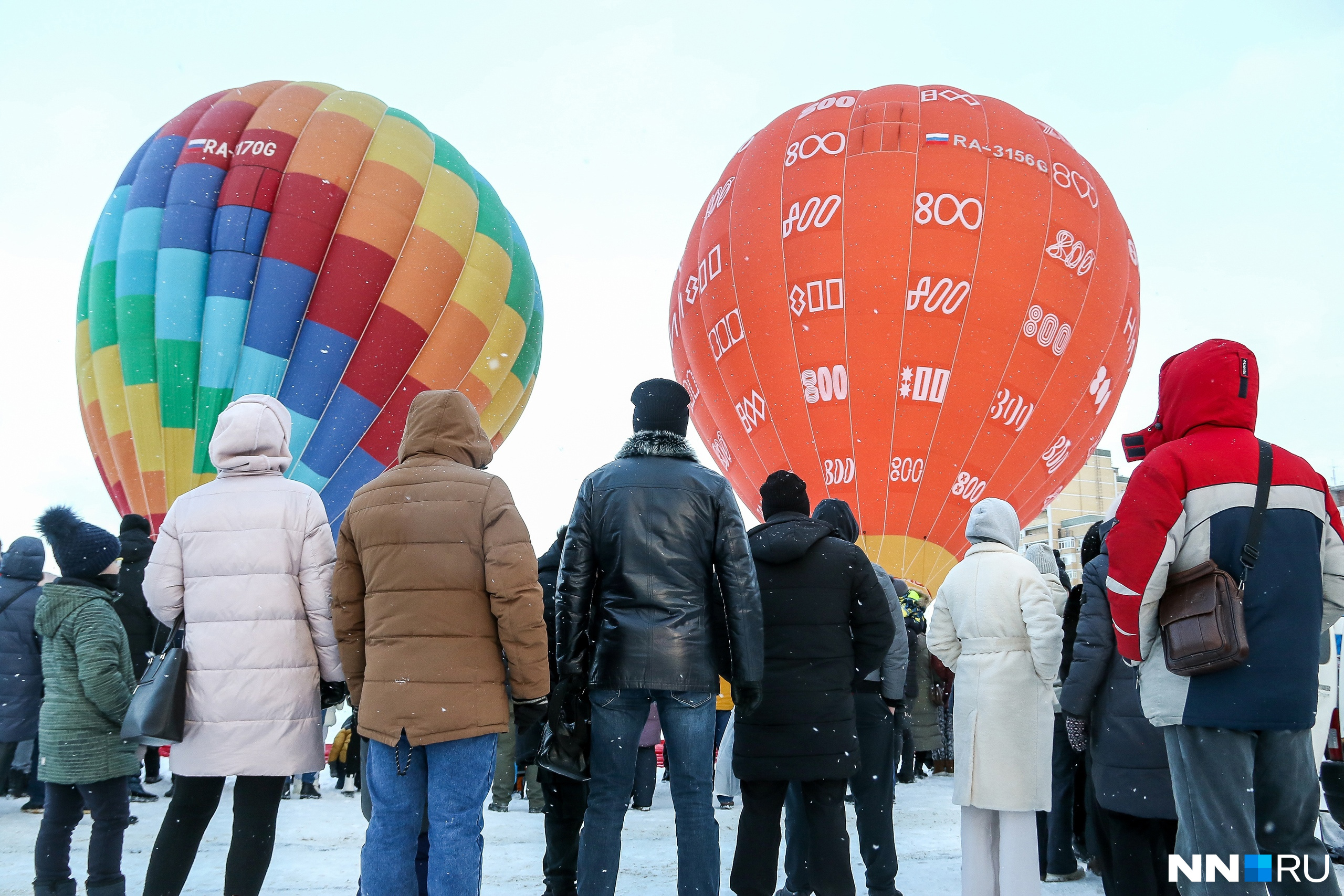 Фестиваль воздушных шаров в Нижнем Новгороде