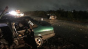 Машины разбросало: в Самарской области Volkswagen выбил с трассы «девяносто девятую»