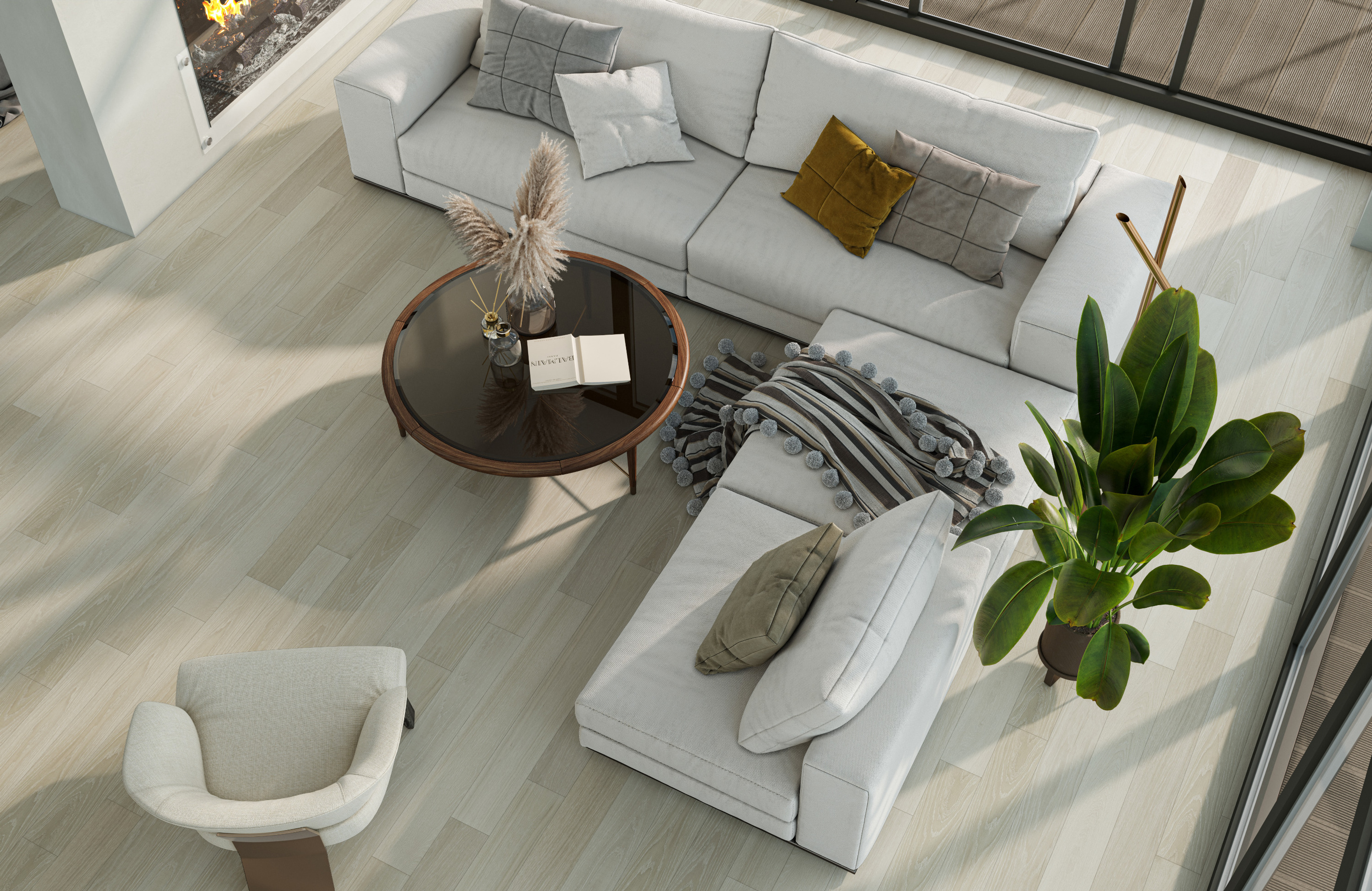 Кварцевый паркет QUARTZ PARQUET Классик 405 Дуб Лимба