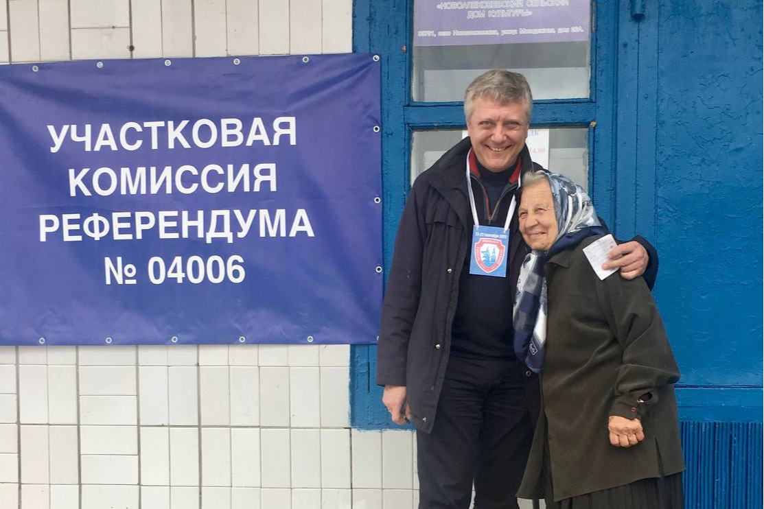 Дмитрий Вяткин во время референдума был в Донбассе