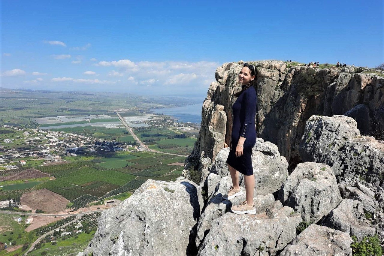 С горы Арбель открывается прекрасный вид на озеро Кинерет и историческую область Галилею