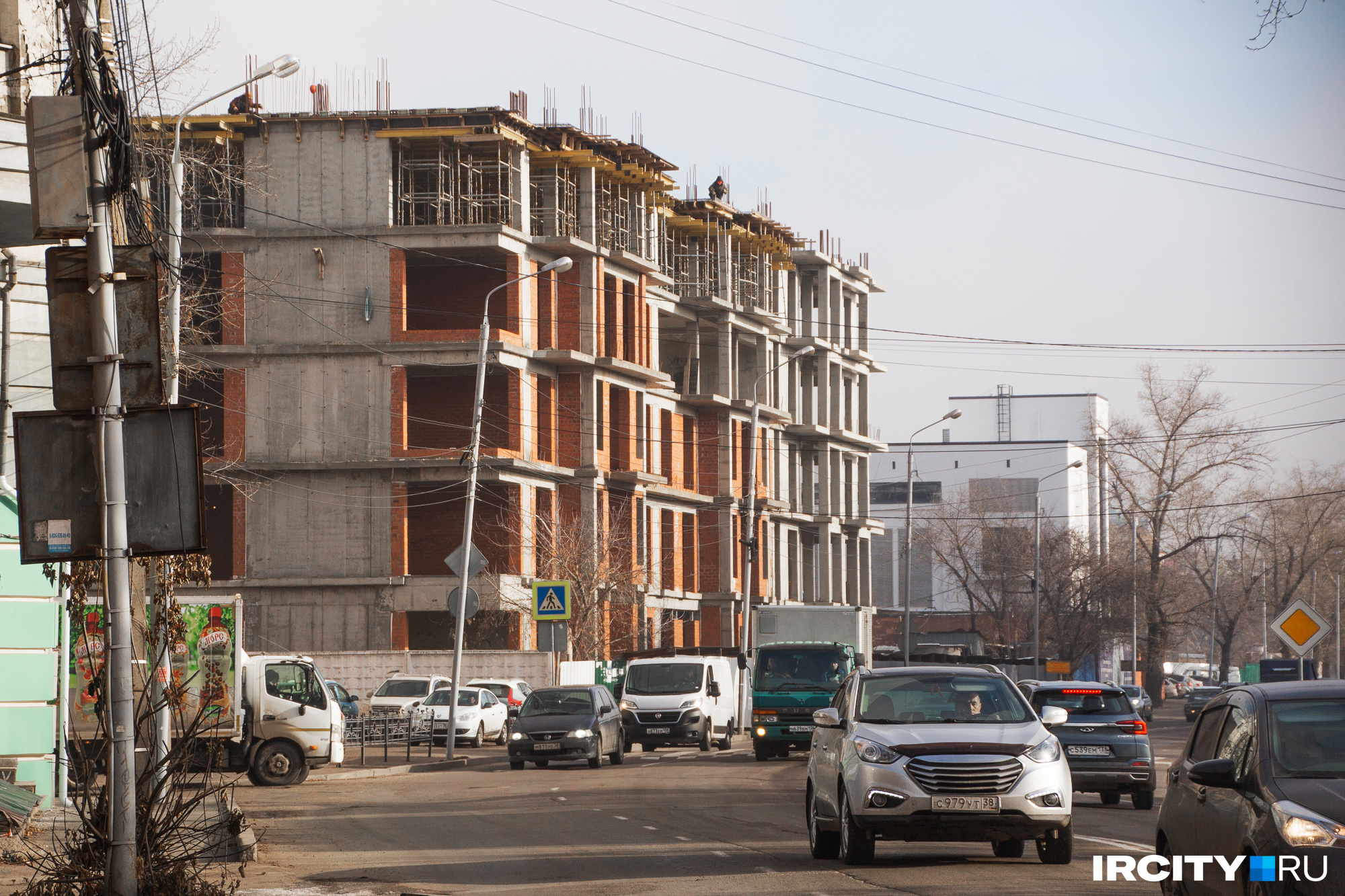 Новый город дорожное строительство