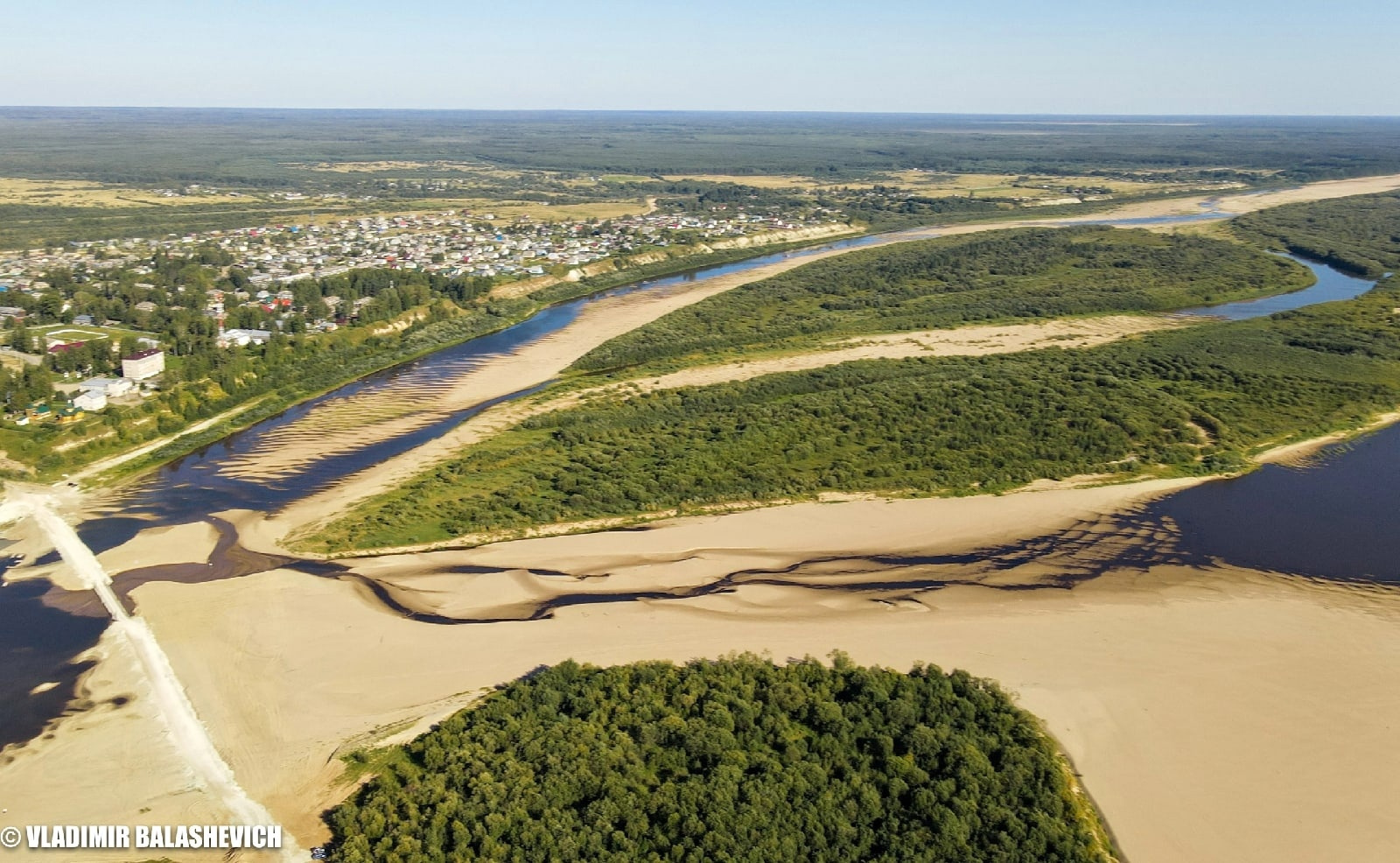 Северная Двина река Красноборск