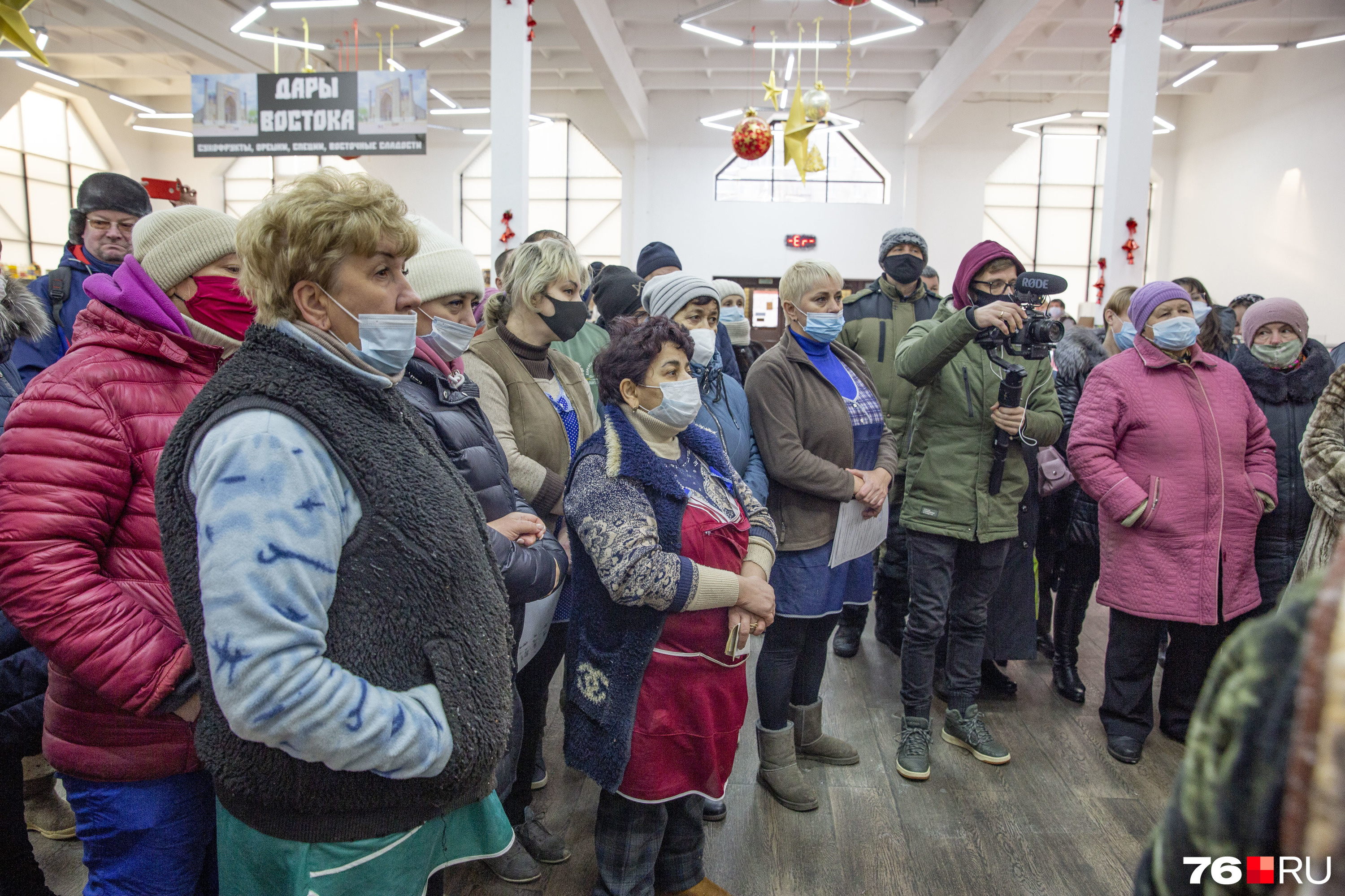 22 декабря на рынке прошло собрание с участием собственника, продавцов и мэрии