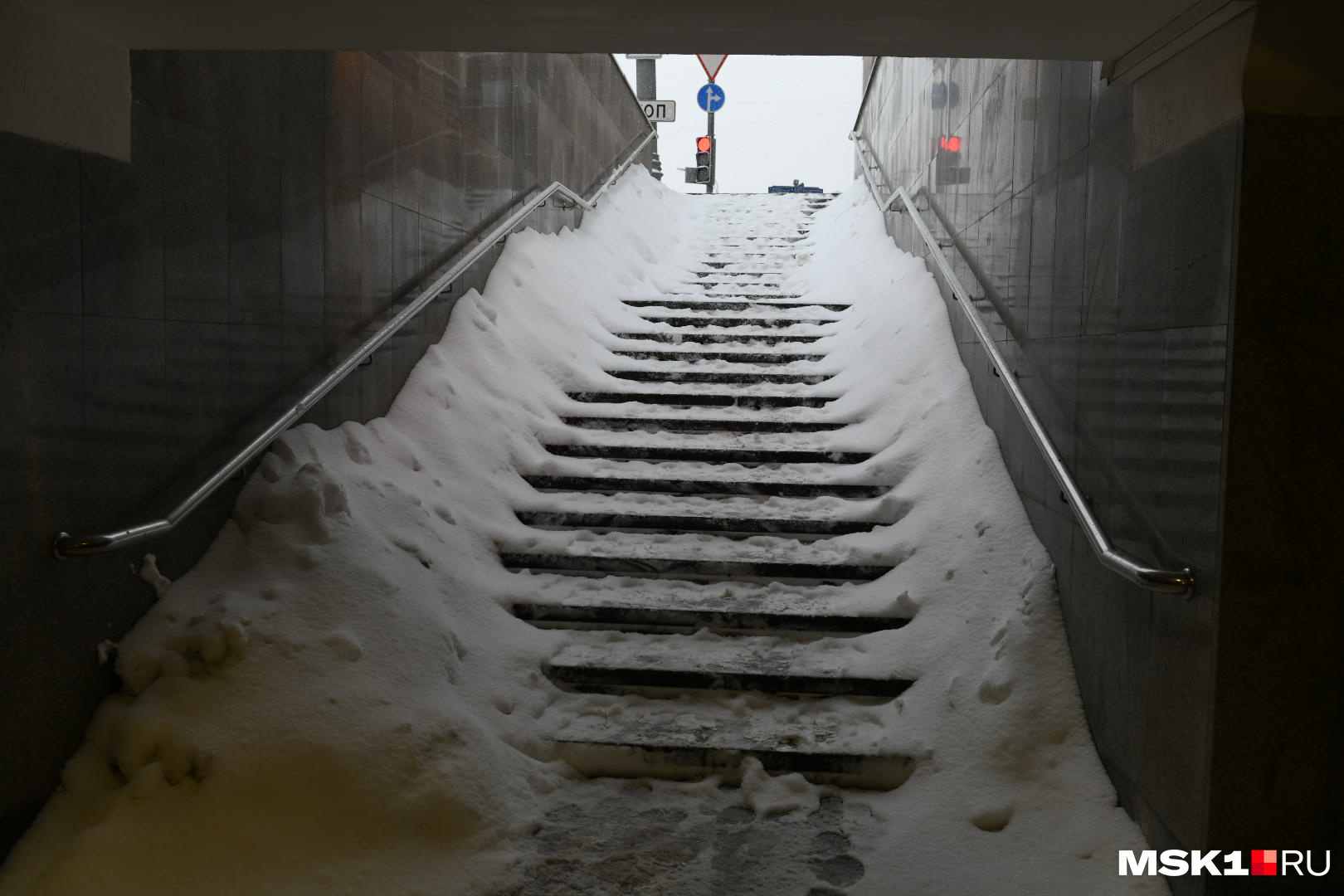 Москву засыпает снегом сегодня