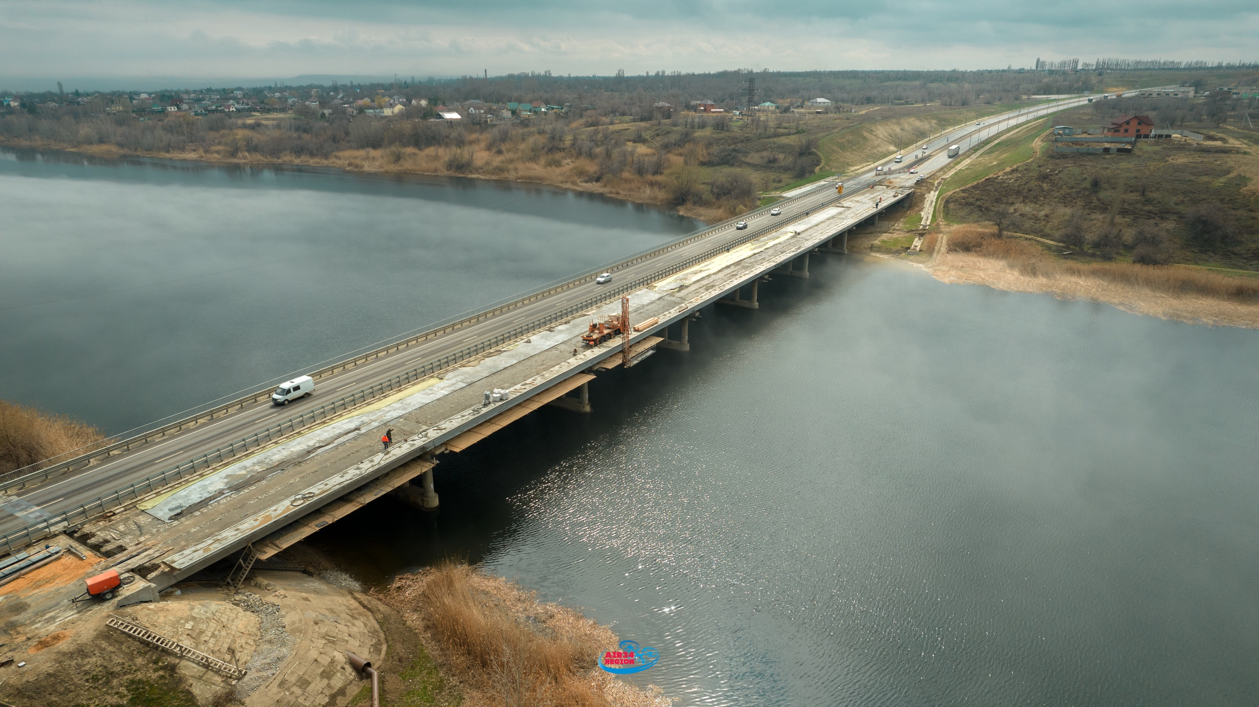 Понтонный мост Волгоград