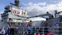 Гуляем возле военного корабля «Иван Грен»: прямой эфир в последний день экскурсий