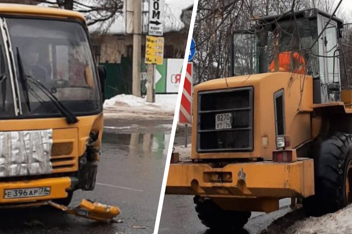 В ДТП с автобусом и трактором в Ярославле пассажиры пазика разлетелись как  кегли: кадры с места аварии и комментарии пассажиров | Происшествия,  новости Ярославля 76.RU - 20 февраля 2022 - 76.ру