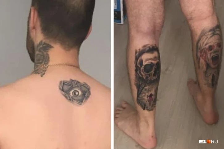 Татуировки мужчины