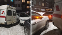 «Из-за вас человек умирает»: в Ярославле парковщик загородил проезд скорой помощи и устроил скандал