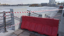 В центре Челябинска после падения ребенка в реку закрыли подходы к воде
