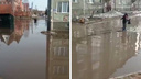 Огромное море талых вод разлилось у жилых домов в Бердске — видео с мини океаном под окнами