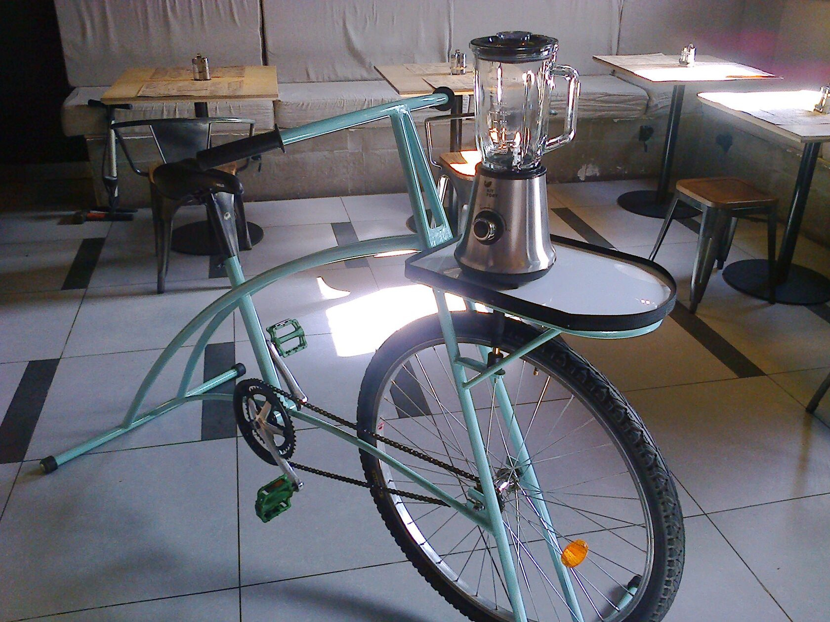 Велосипед-блендер