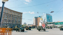 Генеральная репетиция парада прошла в центре Новосибирска — фоторепортаж со зрительского места