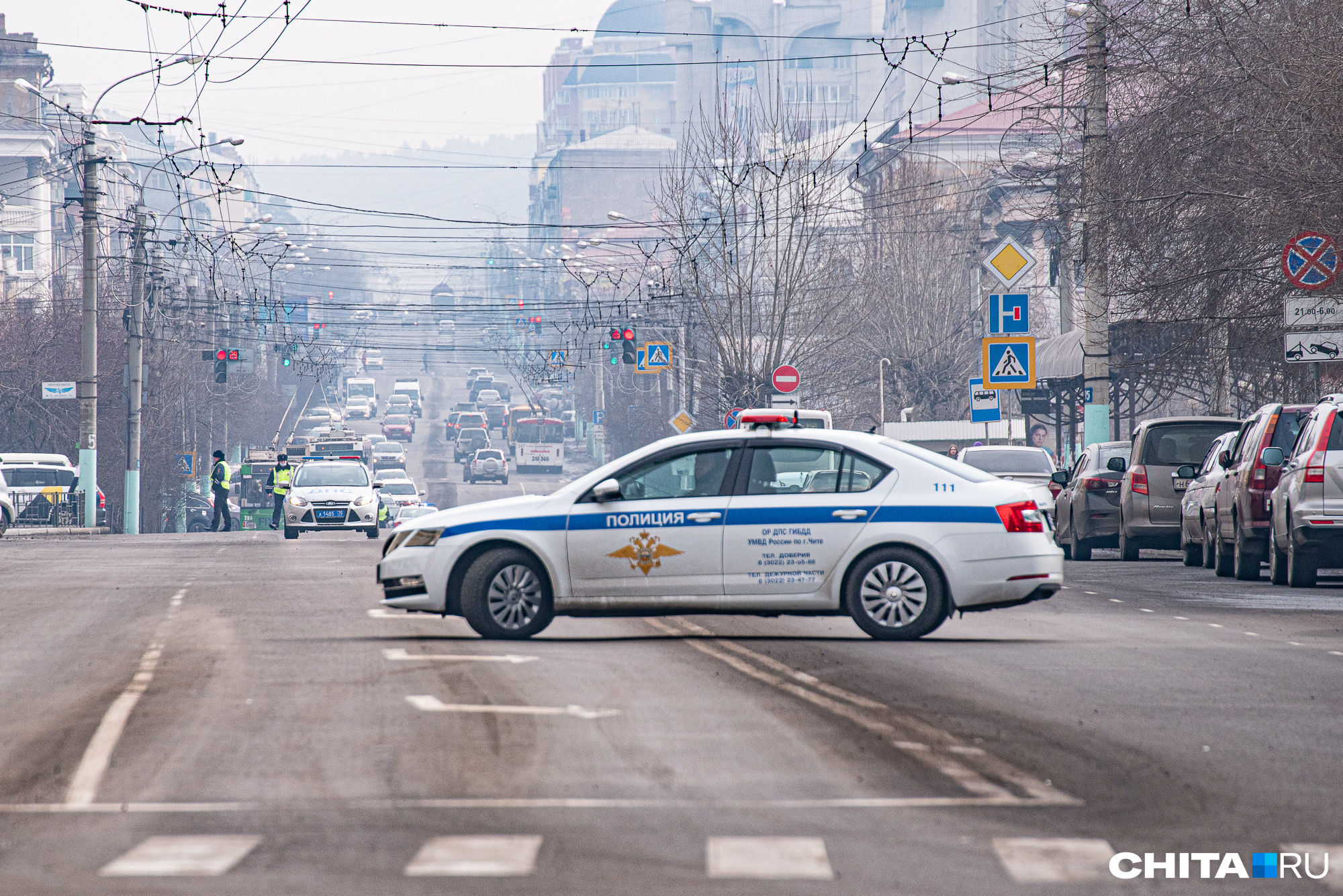 Движение машин перекроют на улице Лермонтова в Чите 28 и 29 декабря