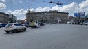 Что творится на площади Калинина после запрета парковки и зачем вообще ее запретили (смотрим фото)