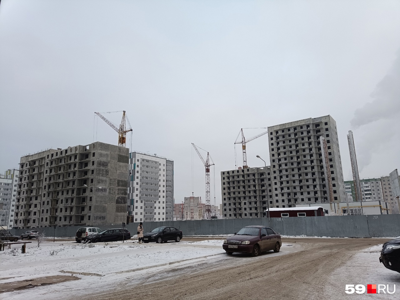 Дома строятся, строятся и строятся Дома строятся, строятся и строятся