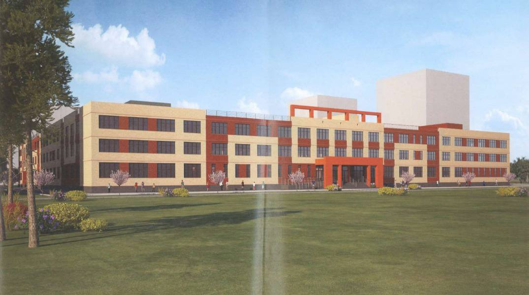 Новая школа будет состоять из нескольких блоков общей площадью более <nobr class="_">29 тысяч кв. м</nobr>