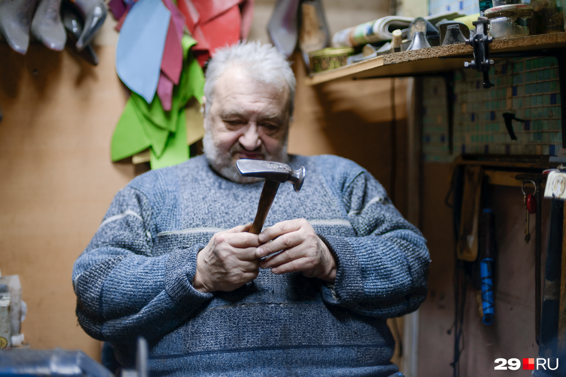 Ирландский молоток с 200-летней историей мастеру подарил реставратор, которому понравился хамон, приготовленный Артушем