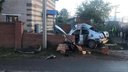 Машина пробила кирпичную стену: в Сызранском районе произошло смертельное ДТП