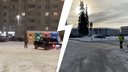 В Ярославле дрифтеры устроили ралли на заснеженных улицах города