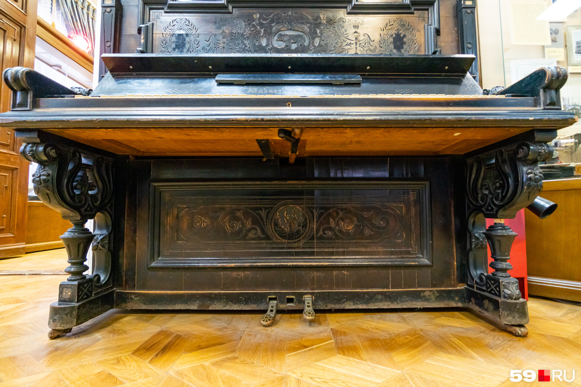 Юмановское пианино можно увидеть в Доме Мешкова