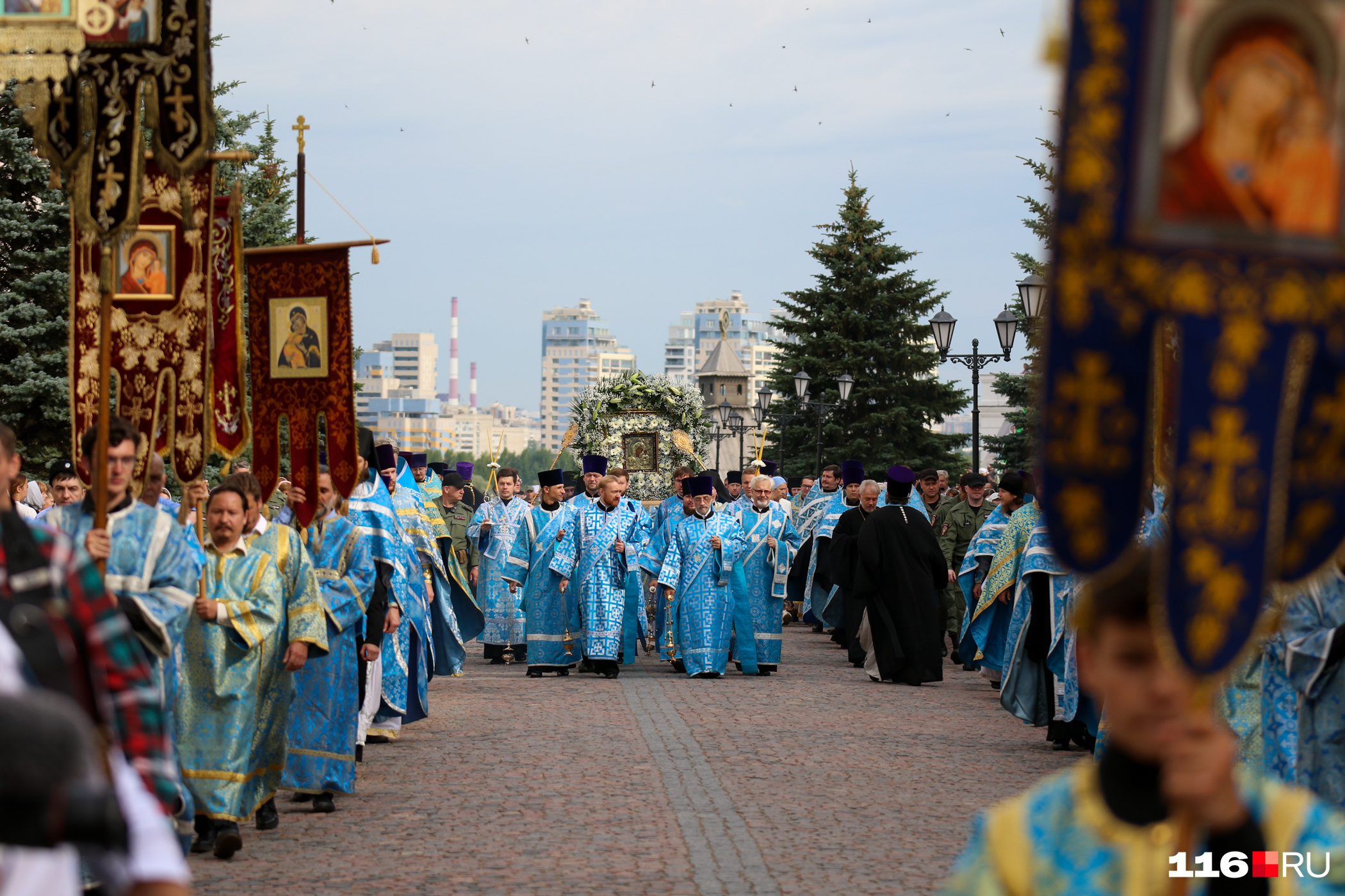 Крестный ход картина серова