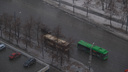 Челябинск накрыли снежные заряды, похожие на град