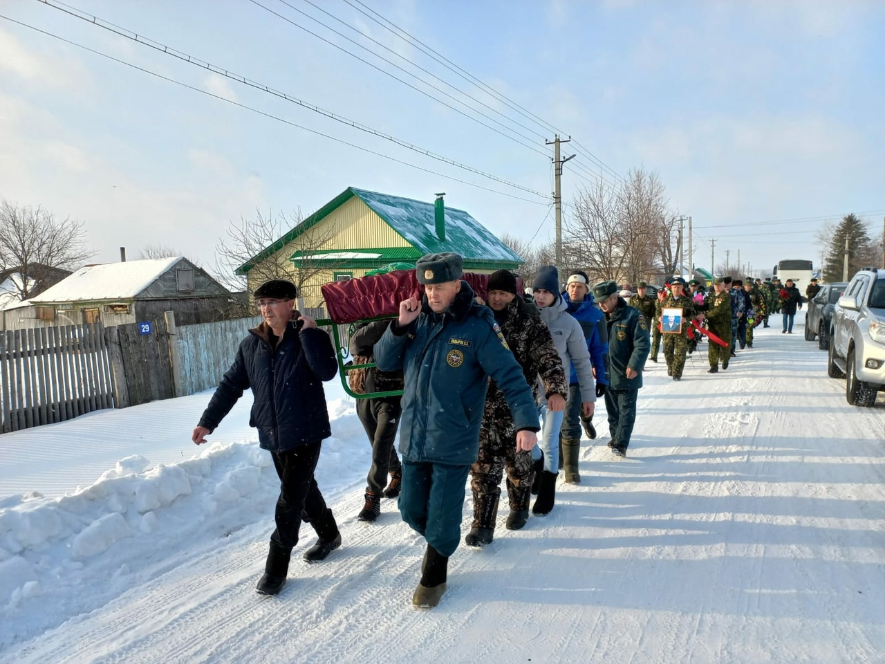 Простились с Рифом Шайхетдиновым в деревне Абдуллино