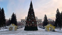 Власти Новосибирска хотят потратить почти три миллиона на «светящиеся коридоры» на площади Ленина